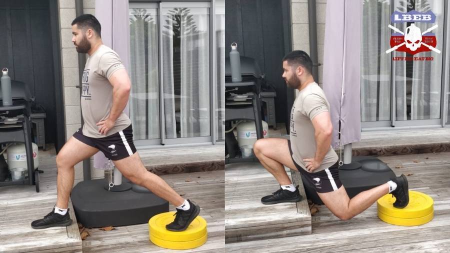 Front and Rear Foot Elevated Split Squat