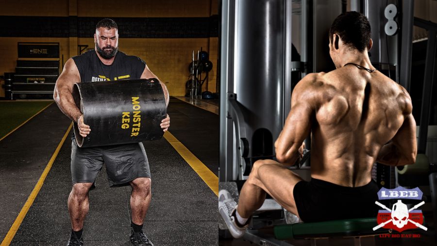 Bodybuilder vs Strongman