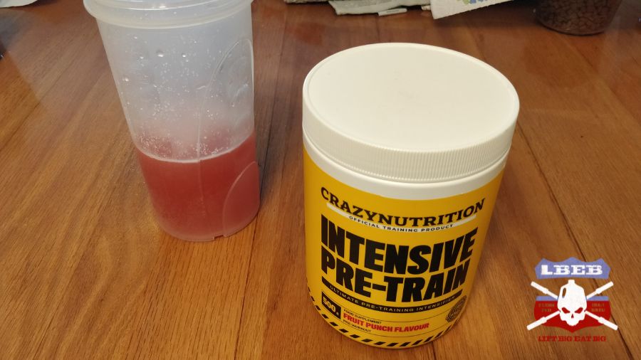 Crazy Nutrition Pre Workout Review