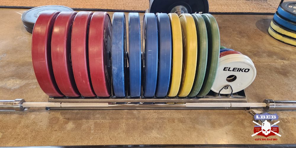 Used olympic bumper online plates