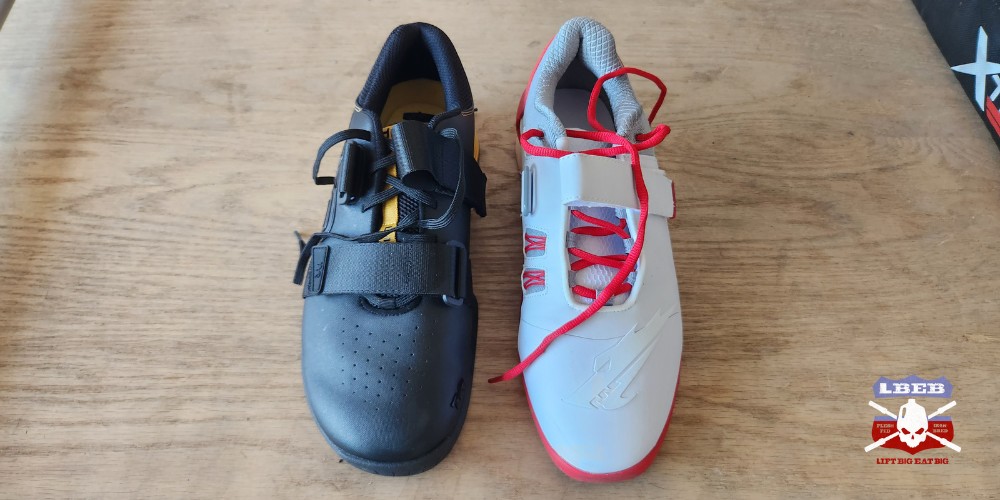 Toe Box Width Weightlifting Shoes
