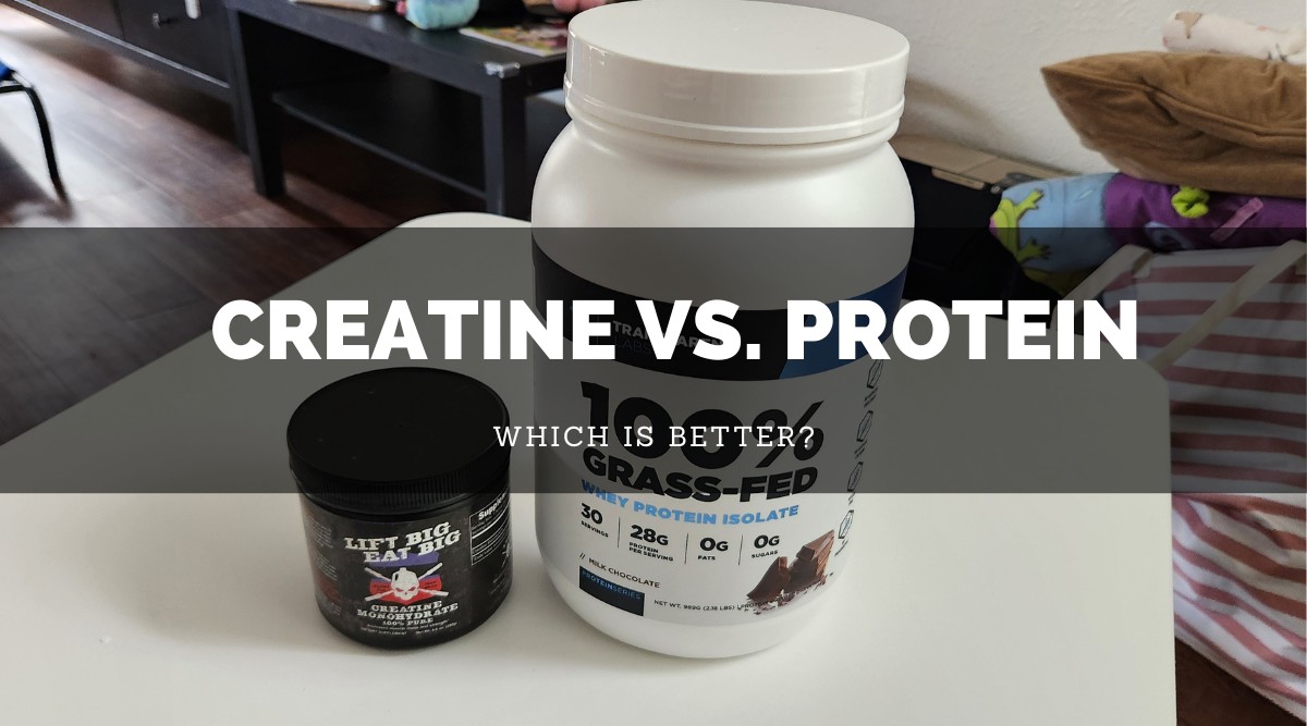 Creatina vs proteine