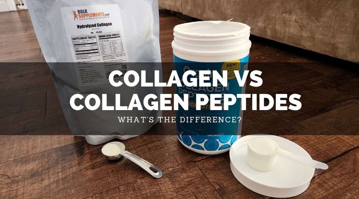 Collagène vs peptides de collagène